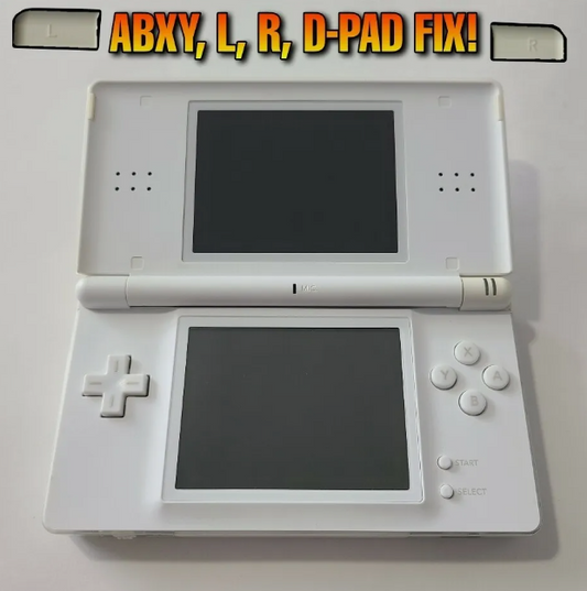 REPAIR SERVICE for DS Lite Broken Buttons - ABXY, DPAD, L/R