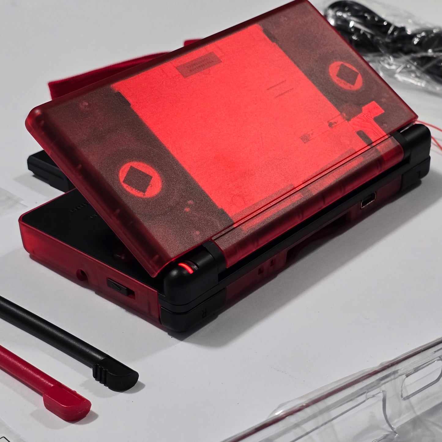 Custom Nintendo DS Lite - Make Your Selections! Custom LEDs, Optional Accessories