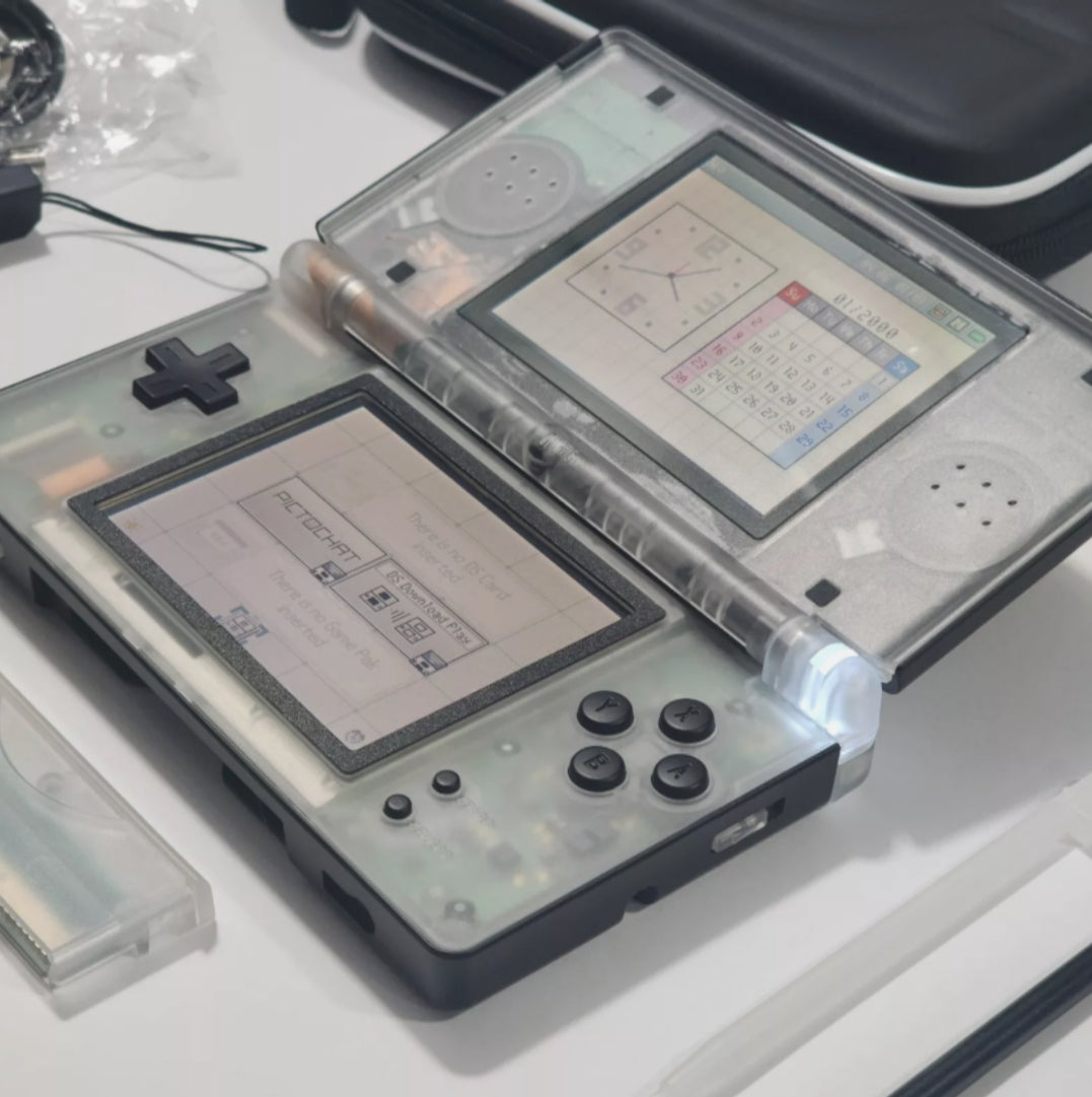 Custom Nintendo DS Lite - Make Your Selections! Custom LEDs, Optional Accessories