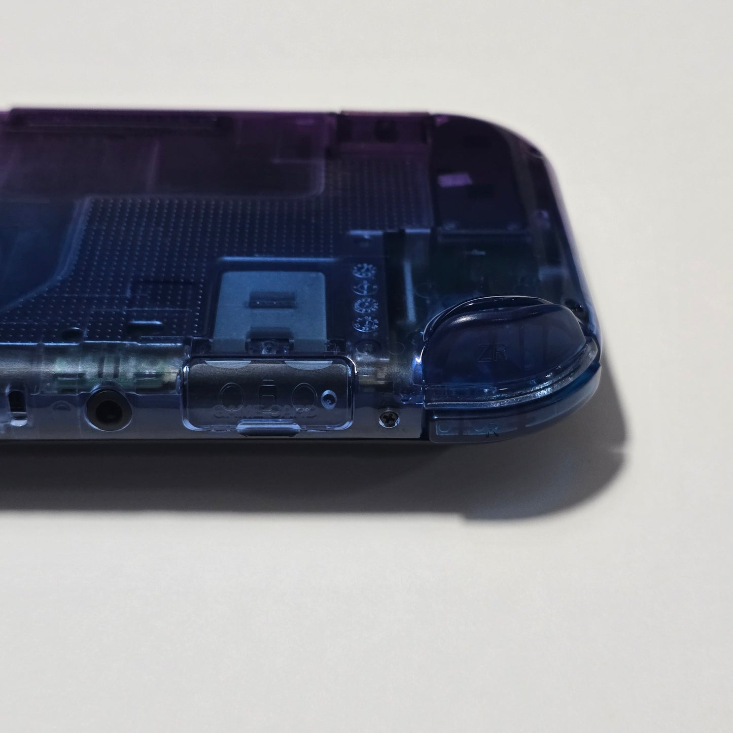 Nintendo Switch Lite CUSTOM - Blue & Purple Gradient/Black