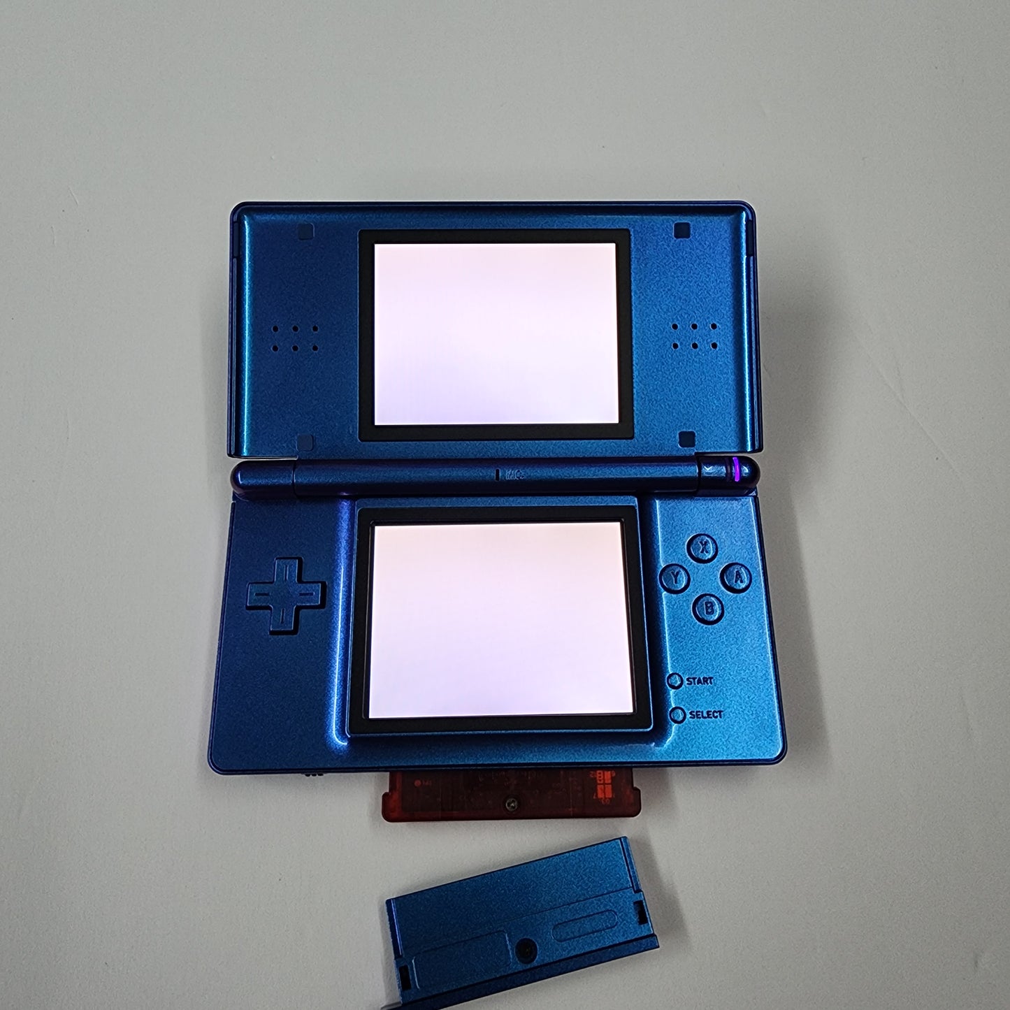 Nintendo DS Lite CUSTOM - Chameleon Purple Blue w/ PURPLE Power LED!