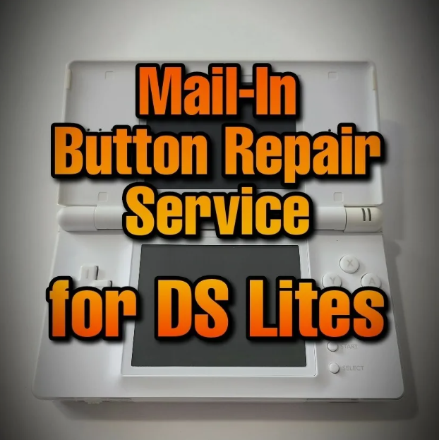 REPAIR SERVICE for DS Lite Broken Buttons - ABXY, DPAD, L/R