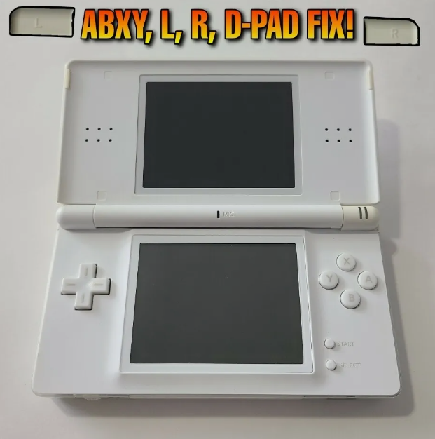 REPAIR SERVICE for DS Lite Broken Buttons - ABXY, DPAD, L/R