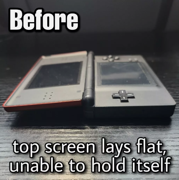 REPAIR SERVICE for DS Lite Broken Hinge - Fix your DS Lite Hinge ...