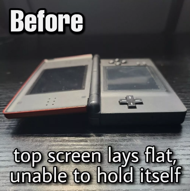 REPAIR SERVICE for DS Lite Broken Hinge - Fix your DS Lite Hinge!