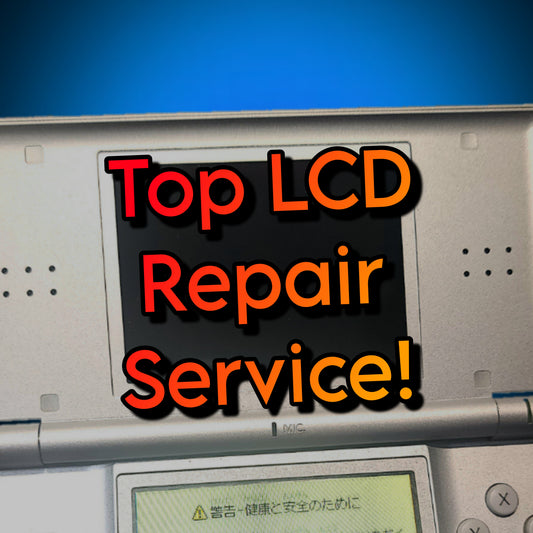 DS Lite Top Screen Repair Service - Fix your defective Top LCD!