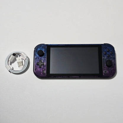 Nintendo Switch Lite CUSTOM - Black/ Blue & Purple Gradient