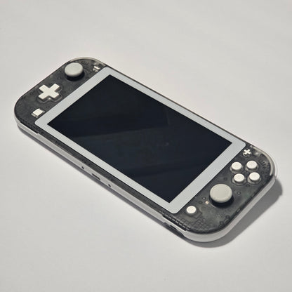 Nintendo Switch Lite CUSTOM - White & Clear Black