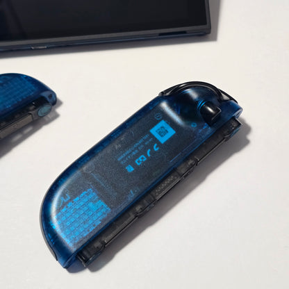 Nintendo Switch 2 CUSTOM - Clear Blue with Clear Black Buttons & Accents, New in Box