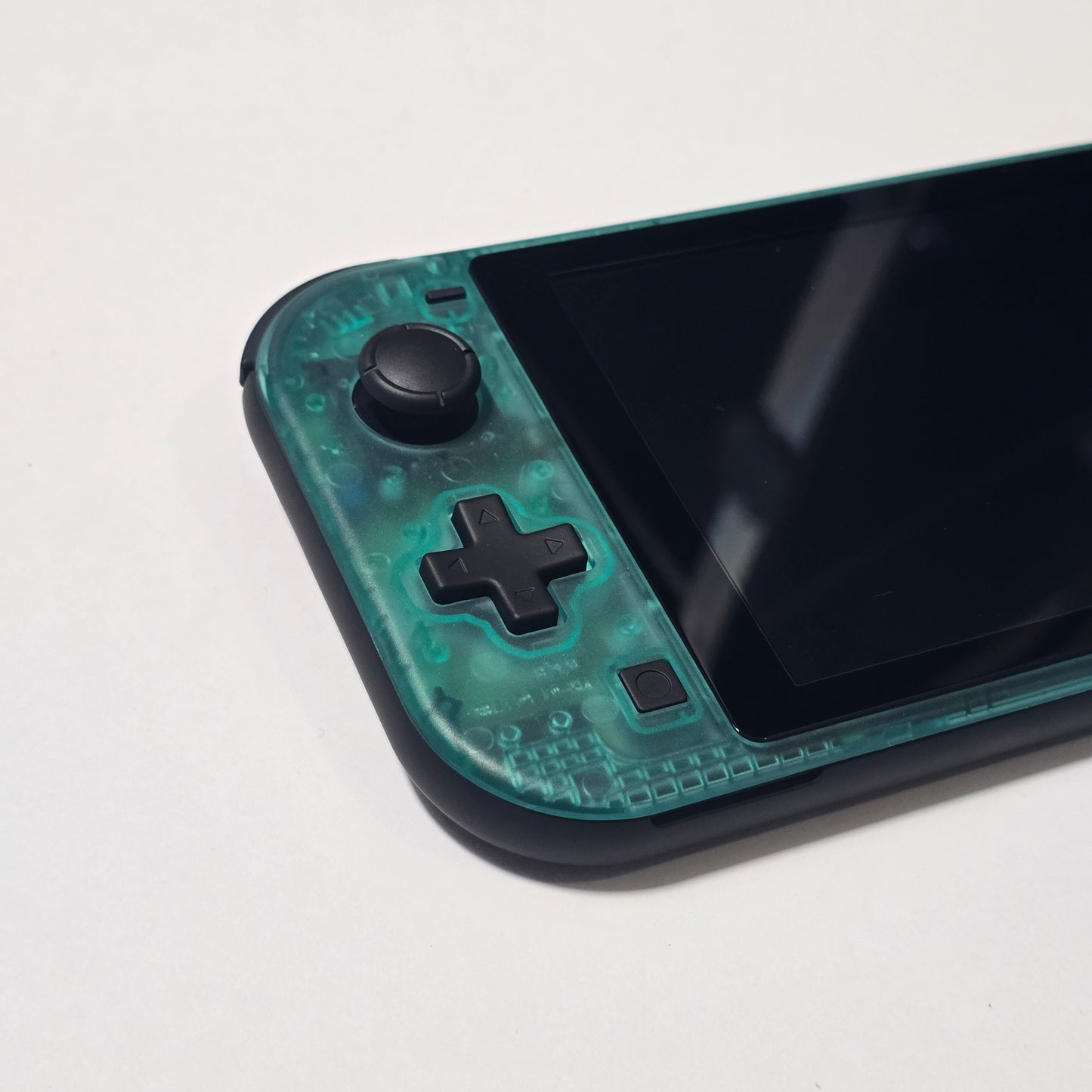 Nintendo Switch Lite CUSTOM - Black & Clear Green
