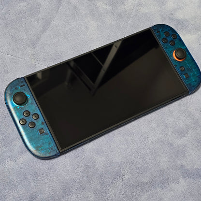 Nintendo Switch 2 CUSTOM - Clear Blue with Clear Black Buttons & Accents, NEW IN BOX