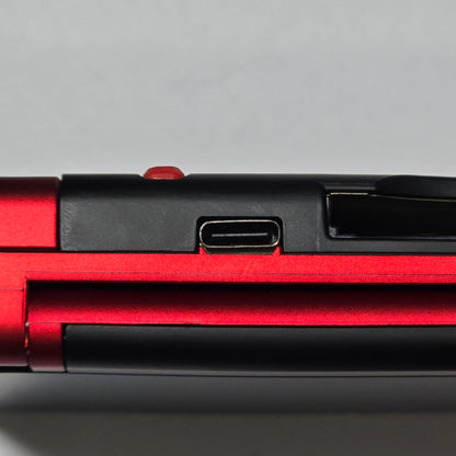 Nintendo DS Lite IPS SCREENS CUSTOM - Black/Shiny Red w/ Mods & Bundle (2)