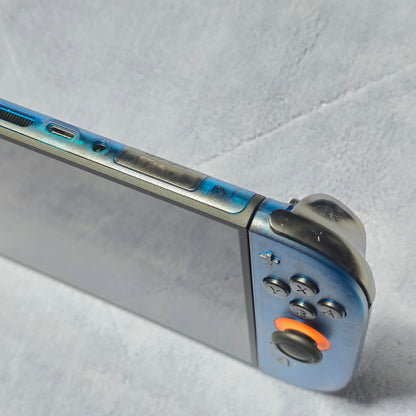 Nintendo Switch 2 CUSTOM - Clear Blue with Clear Black Buttons & Accents, NEW IN BOX