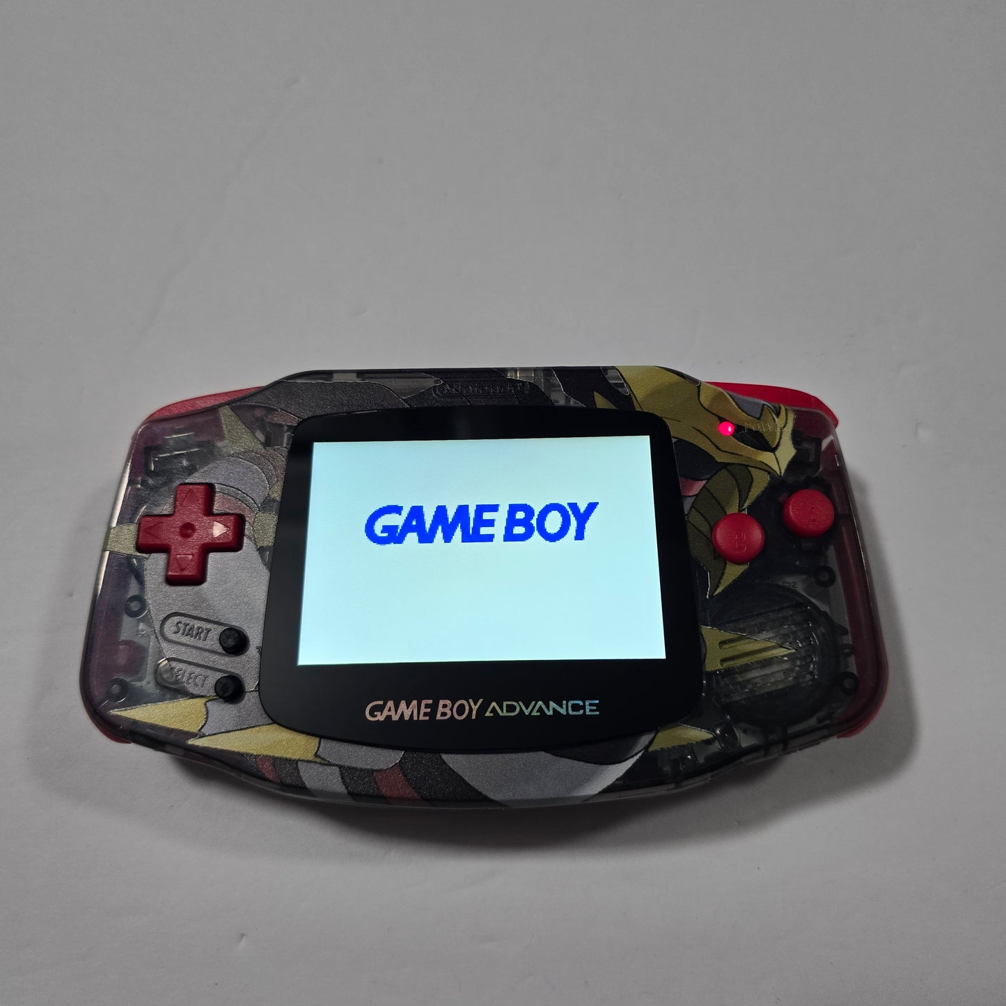 Nintendo Gameboy Advance GBA - GIRATINA Shell with V5 IPS Display