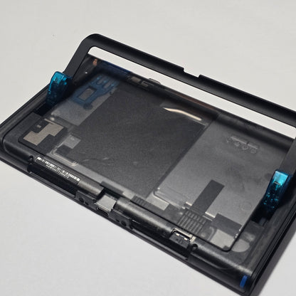 Nintendo Switch 2 CUSTOM - Clear Black with Clear Blue Buttons & Accents, New in Box