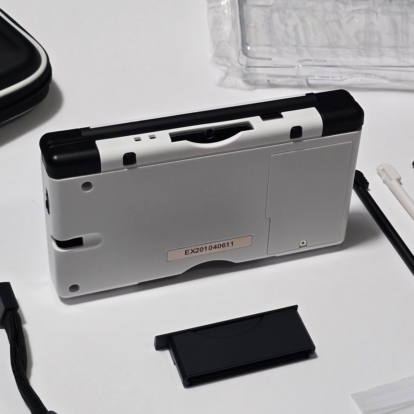 Nintendo DS Lite IPS SCREENS CUSTOM - White/Black w/ Mods & Bundle