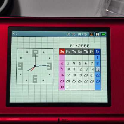 Nintendo DS Lite IPS SCREENS CUSTOM - Black/Shiny Red w/ Mods & Bundle