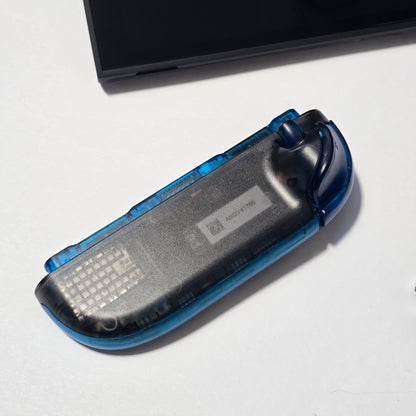 Nintendo Switch 2 CUSTOM - Clear Black with Clear Blue Buttons & Accents, New in Box