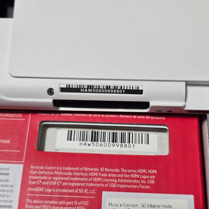 Nintendo Switch 2 CUSTOM -White with Clear Green Buttons & Accents, New in Box