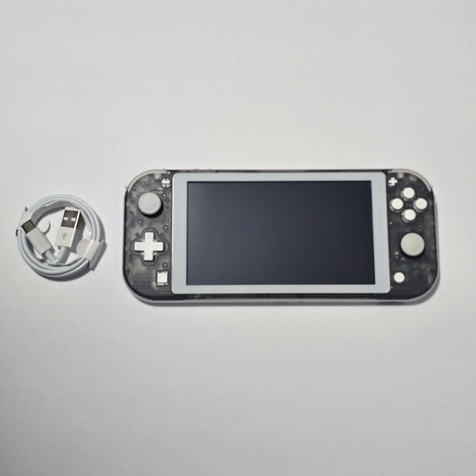 Nintendo Switch Lite CUSTOM - White & Clear Black