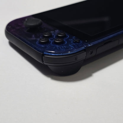 Nintendo Switch Lite CUSTOM - Black/ Blue & Purple Gradient