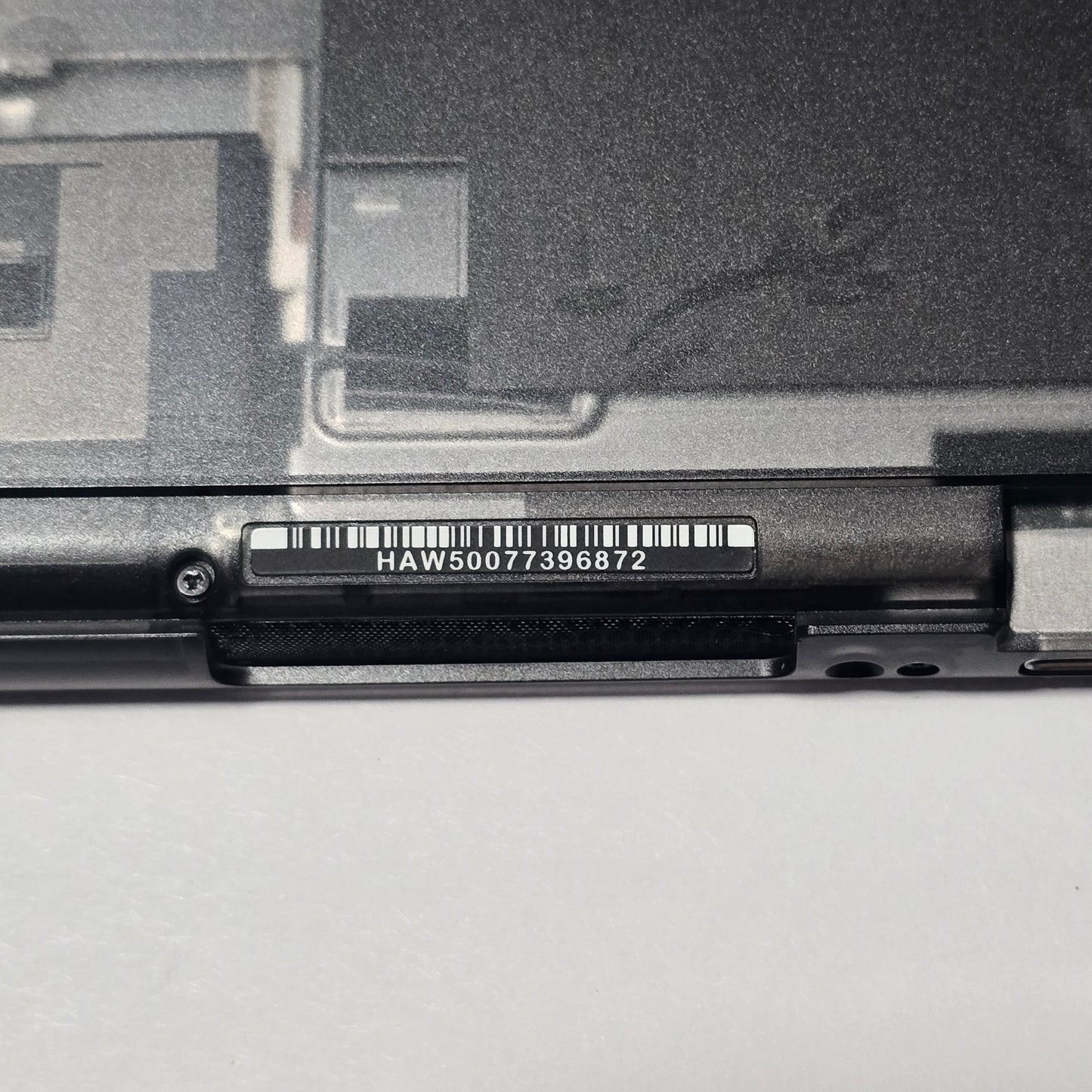 Nintendo Switch 2 CUSTOM - Clear Black with Clear Blue Buttons & Accents, New in Box