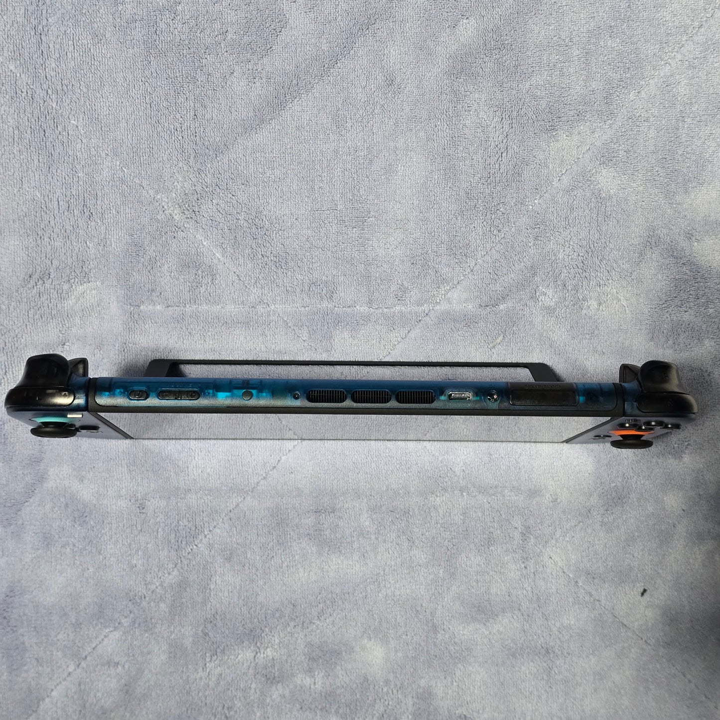 Nintendo Switch 2 CUSTOM - Clear Blue with Clear Black Buttons & Accents, NEW IN BOX