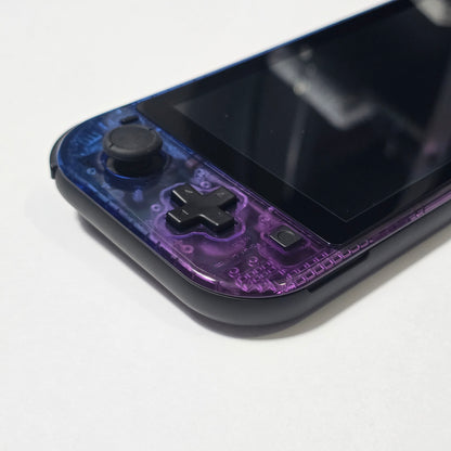 Nintendo Switch Lite CUSTOM - Black/ Blue & Purple Gradient