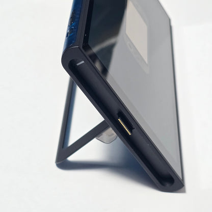 Nintendo Switch 2 CUSTOM - Clear Blue with Clear Black Buttons & Accents, New in Box