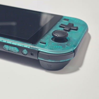 Nintendo Switch Lite CUSTOM - Black & Clear Green