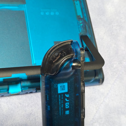 Nintendo Switch 2 CUSTOM - Clear Blue with Clear Black Buttons & Accents, NEW IN BOX