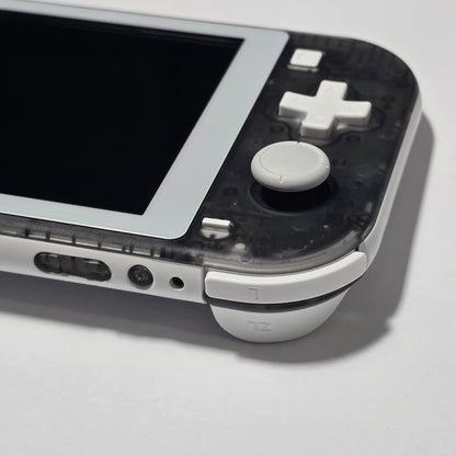Nintendo Switch Lite CUSTOM - White & Clear Black