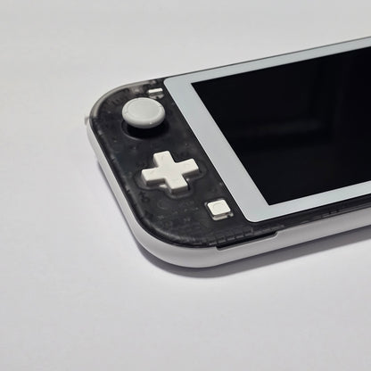 Nintendo Switch Lite CUSTOM - White & Clear Black