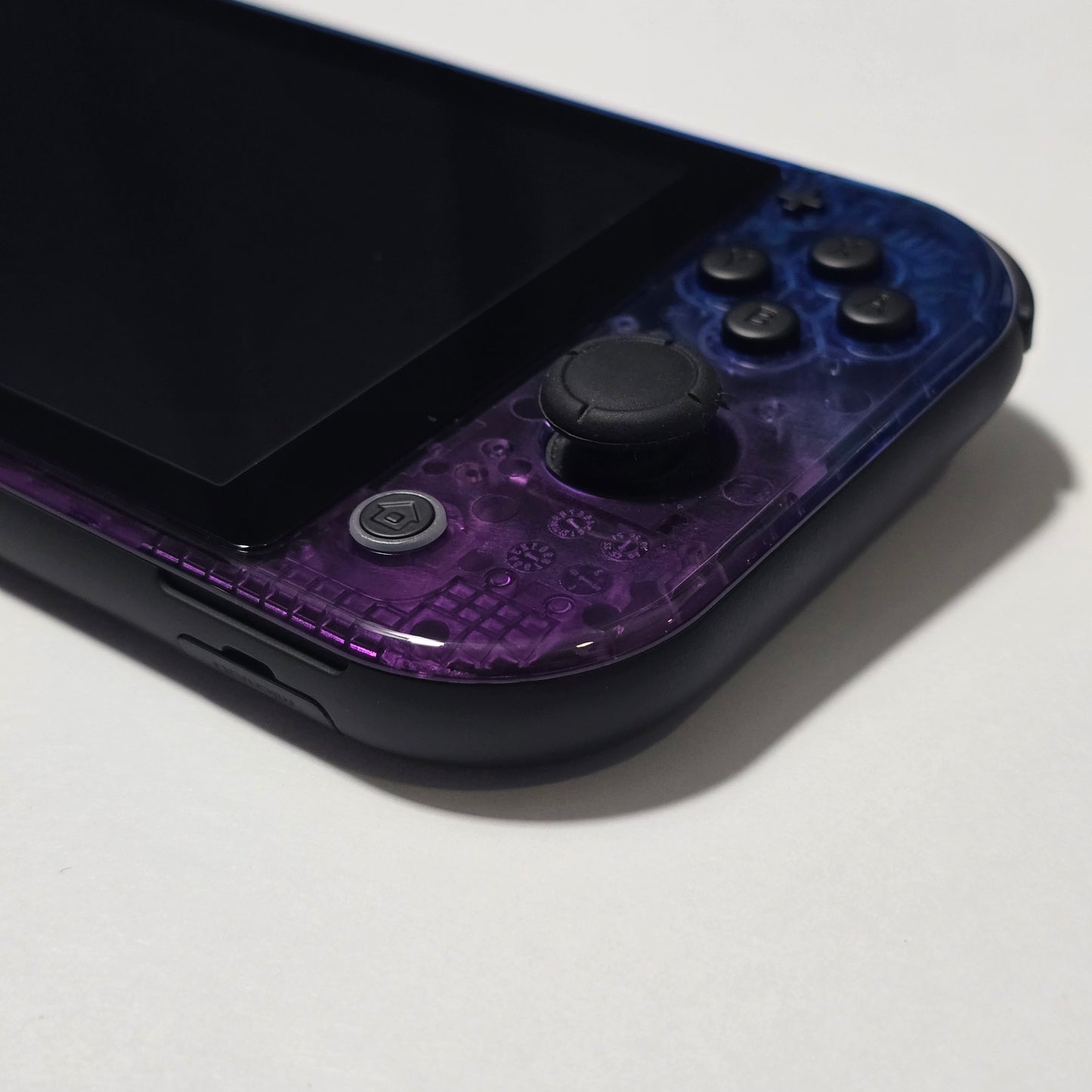 Nintendo Switch Lite CUSTOM - Black/ Blue & Purple Gradient